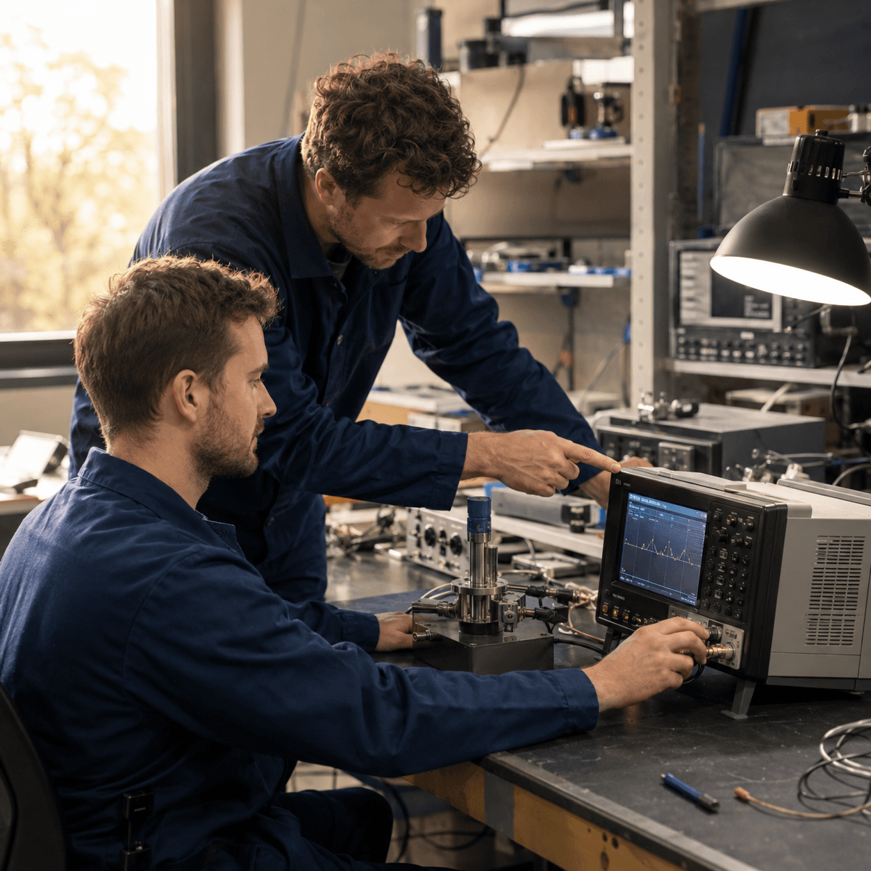 Aeroflex Tech calibration bench
